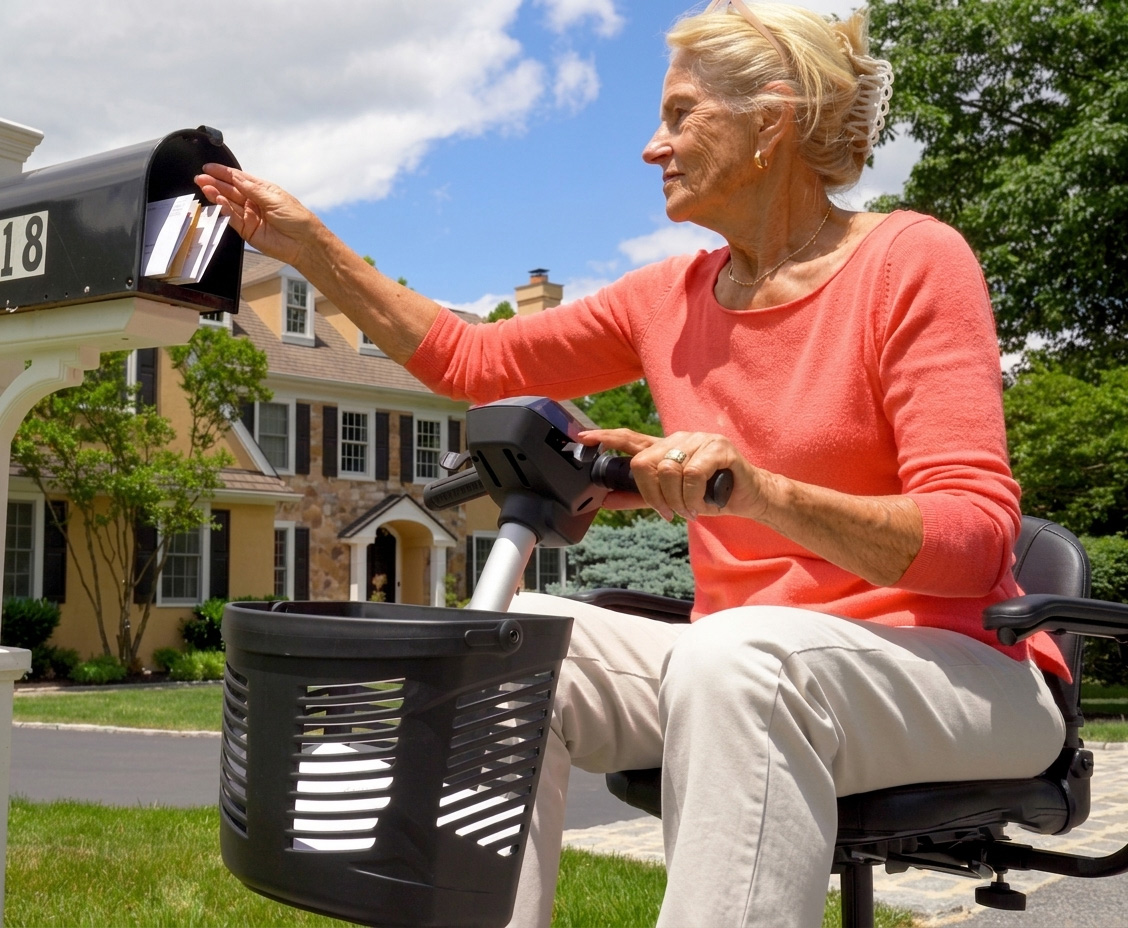 Our Mobility Scooters fits most trunks and are foldable