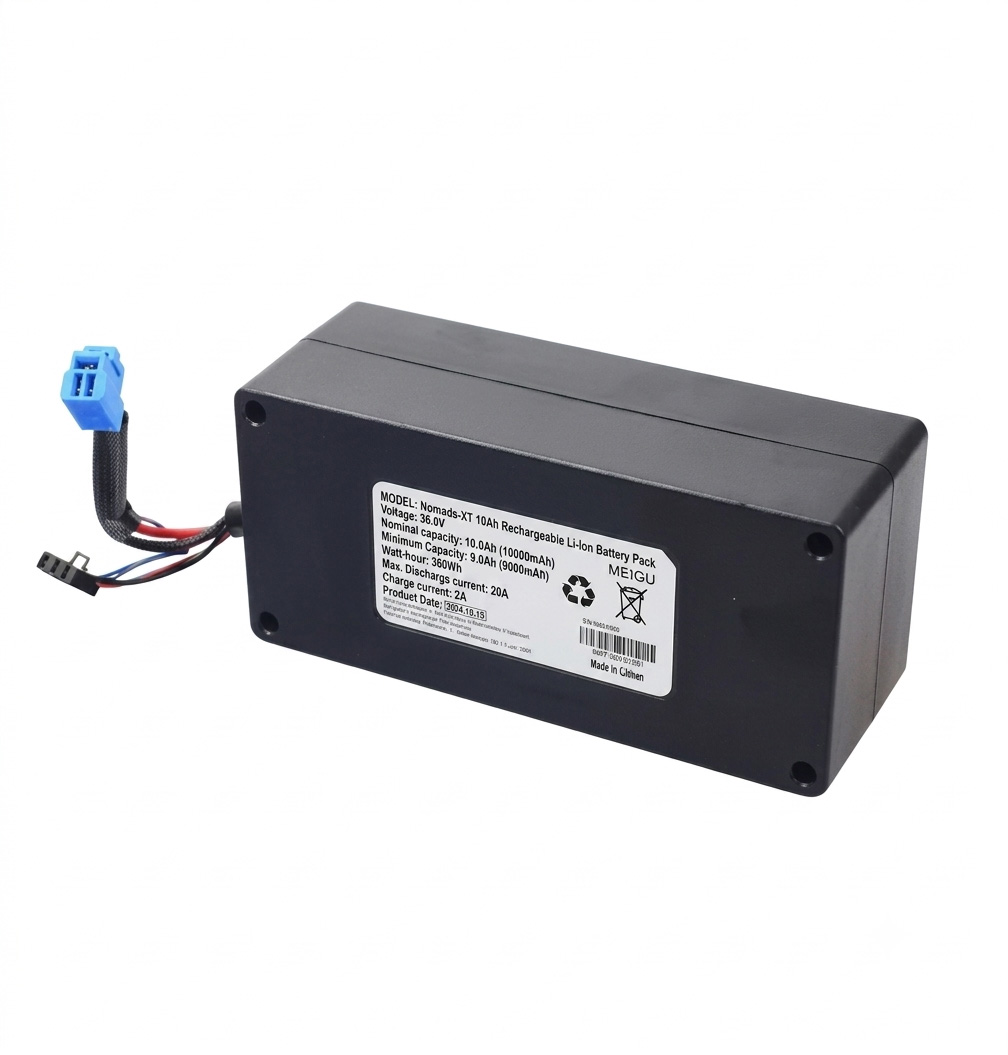 Genuine EV Rider Transport lithium-ion replacement battery pack 25.2V 10.05AH with blue connector
